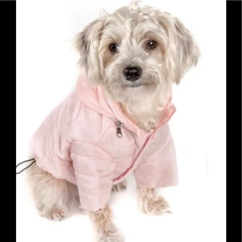 PET LIFE Lightweight Adjustable Sporty Avalanche Dog Coat Pink X-Small (8”)